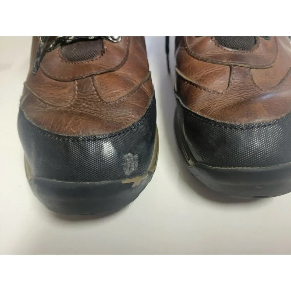 Timberland Size 5.5 Boys YouthBrown Leather‎ Hiking Trail Ankle Boots